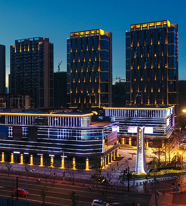 永輝城市生活廣場(萬象商業(yè)廣場)夜景照明工程
